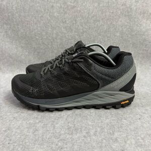 Merrell Antora 2 Womens Shoes Size 9 Black Gore Tex Trail Hiking Vibram Sneakers